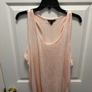 Banana Republic Orange Pink Sleeveless Relaxed Tank Top